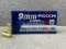 Fifty (50) Fiocchi 9mm 115 grain Brass Cartridges, Made in Italy.