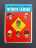1963 TOPPS #7 NL PITCHING DON DRYSDALE