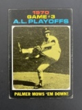 1971 TOPPS #197 JIM PALMER ALCS