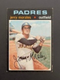 1971 TOPPS HIGH #696 JERRY MORALES