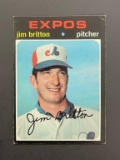 1971 TOPPS HIGH #699 JIM BRITTON