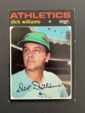 1971 TOPPS HIGH #714 DICK WILLIAMS