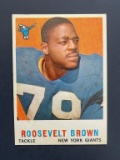 1959 TOPPS #114 ROOSEVELT BROWN