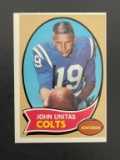 1970 TOPPS #180 JOHNNY UNITAS