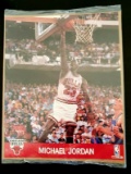 1990 MICHAEL JORDAN NBA Hoops Chicago Bulls 8X10 Factory Sealed Photo