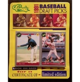 TWO (2) For One Money: 1991 Classic Baseball Draft Picks, 50 Card Set. Unopened. with Manny Ramirez