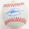 Jasson Domínguez Signed Baseball with Heritage Authentication # 46272, Online Verify.