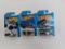 Three 93) 2013 HW City, Hot Wheels, unopened.