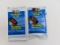 TWO (2) 1990 NHL Pro Set Hockey Unopened Packs