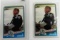 TWO (2) BO JACKSON 1988 TOPPS #327 Football ROOKIE CARDS LA RAIDERS