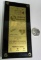 /3500 1994 Denver Broncos Anniversay Gold Ticket. vs Raiders. each is serial #d/3500