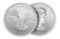 ONE (1) 2014 1 Oz .999 Fine Silver Peregrine Falcon Coin - Canadian Birds of Prey Series.