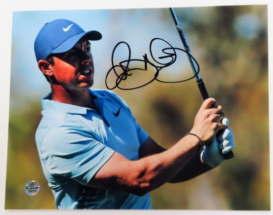 Rory McIlroy Signed Photograph 8"x10" with Elite COA # 25622, Online Verify. HAC Does Not