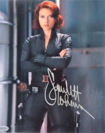 Scarlett Johansson signed Photo, 8x10, InPerson Authentics, Online Verify.
