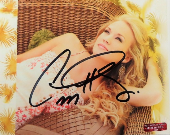 Carrie Underwood Autographed Signed CD Insert, Red Carpet COA # 14955, Online Verify.