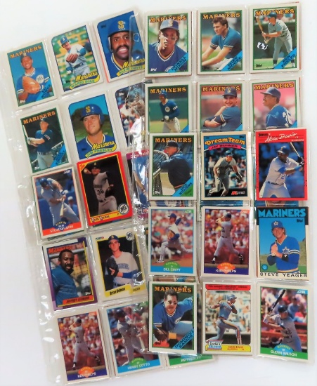 Mariners Baseball Cards, All One Money
