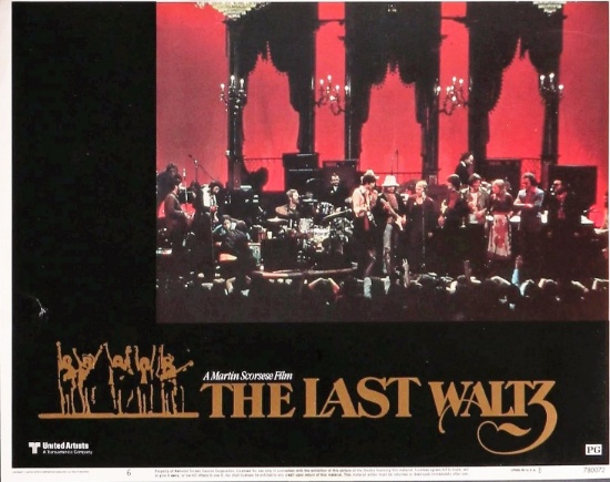 $14 Shipping: Three (3) The Last Waltz 11"x14" Lobby Cards, Martin Scorsese Film.