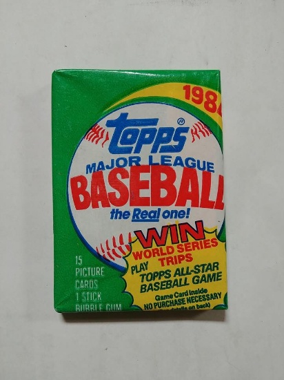 ONE (1) 1984 Topps Baseball Pack, Unnopened. 15 cards per pack.