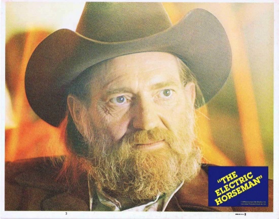 $14 SHIP: SIX (6) Willie Nelson Movie Lobby Cards incl. Electric Horseman, Songwriter, Honeysuckle