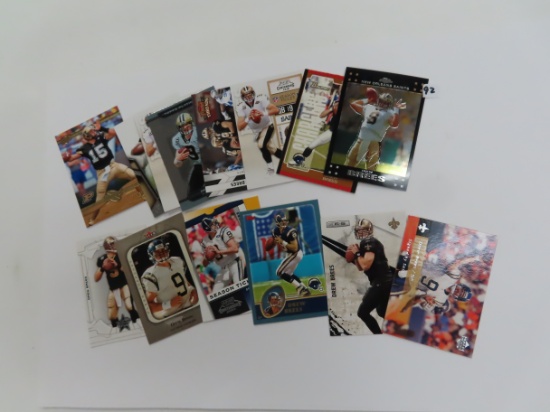 Collection of Drew Brees Football Cards