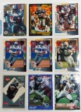 Nine (9) Emmitt Smith Football Cards, INCL Rookie Card