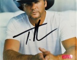 Tim McGraw Autographed Signed CD Insert with Red Carpet COA #14954, Online Verify.