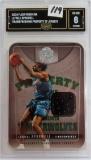 #178/199 (short print) 2004 Fleer Fresh Ink Latrell Sprewell, Property of jerseys. GMA Graded 6