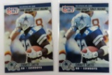 TWO (2) Emmitt Smith Rookie Cards, 1990 Pro Set