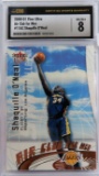 2000-01 Fleer Ultra Air Club For Men, #11AC, Shaquille O'Neal, GMA Graed 8
