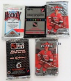 Five (5) Unopened Hockey Packs