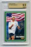 2001 Netpro #1 Andy Roddick Rookie Card Beckett BGS Graded 9.5