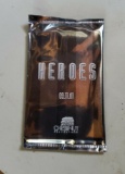 Unopened Pack: Heroes 911 Trading Card Pack, 09.11.01 8 Hero/Memorial Cards Per Pack.