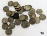 Thirty (30) Silver War Nickels, All One $