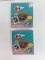 TWO (2) X The Money: 1995 TETRAD Signature Rookies Factory Sealed Boxs, 8 cards per pack, 18 packs