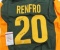 Mel Renfro Signed Oregon Ducks Jersey with James Spence COA # W972160. online verify. 100%