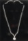 Est. Retail Replacement Value $68,720: 11.20 cts Diamond Weight, 18KT White Gold Necklace. AIGL