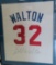 HALL OF FAMER BILL WALTON AUTOGRAPHED BANNER PORTLAND TRAIL BLAZERS FRAMED, $39 Shipping to Lower 48