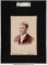 SCARCE! 1891 Kensington Art Studio Jack Sharrott Cabinet Photo SGC Graded 55 VG/EX+ 4.5.