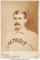 1886 Tomlinson Studios Charlie Bennett Cabinet Photo. graded Good 2 and encaspsulated by PSA 3-21
