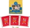 1960 Leaf Baseball 2nd Series Wax Box, Wrappers and Marbles.