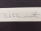 Philo T Farnsworth Signed Cut in Display, Inventor of The Television. Scarce Signed 