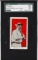 1910 E98 Al Bridwell (Red) SGC 70 EX+ 5.5 - Black Swamp Find.