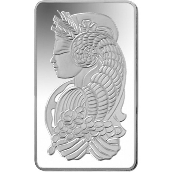 100 Gram PAMP Suisse Fortuna Silver Bar (New w/ Assay)