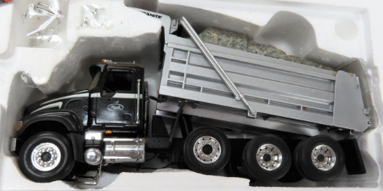 2002 Mack Granite 19-2972 First Gear, 1:34 Dump truck. IN BOX. 9"L