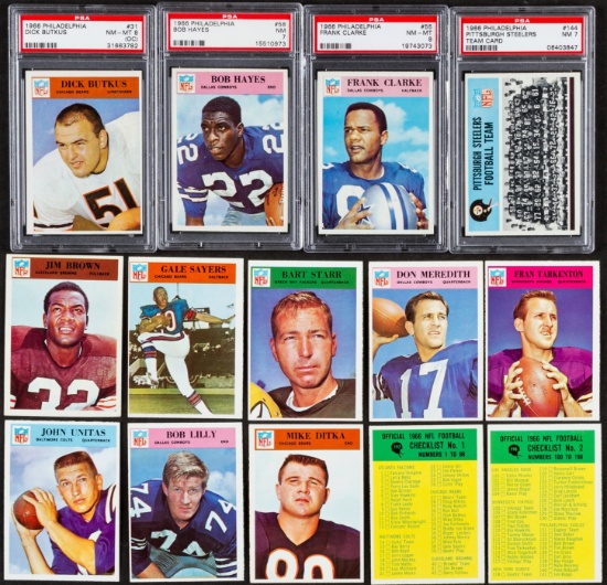 1966 Philadelphia Football Complete Set (198)!