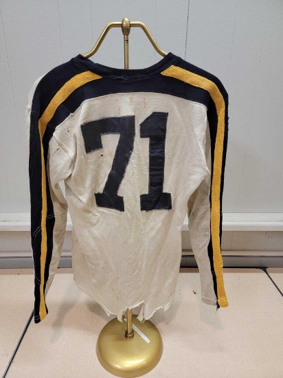 vintage button crotch football jersey
