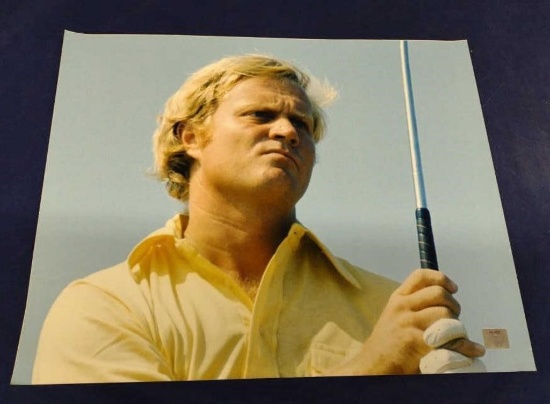 Jack Nicklaus Licensed Poster 20inX16in, ships in top loader, flat