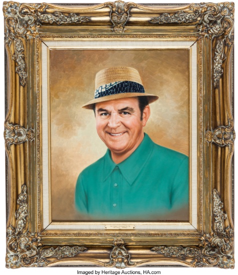 1987 Sam Snead Presentational Portrait Artwork by John Mardel. $150 Shipping and Insurance. Read: