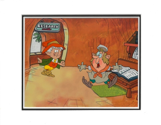 Keebler Elves - Original Production Cel, JC INV #1677  flat