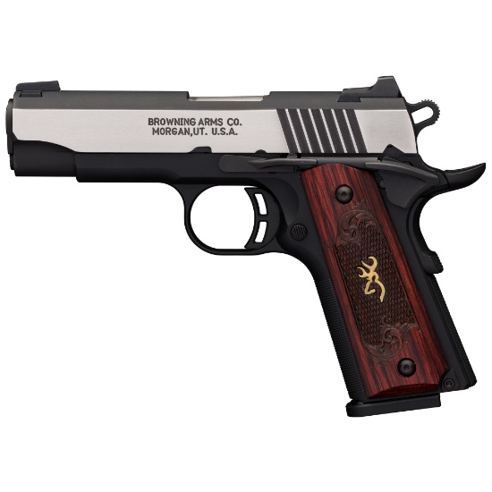 NEW IN BOX: Browning, 1911-380 Black Label Medallion Pro Compact, 8 Shot Pistol, 380ACP. 051-913492